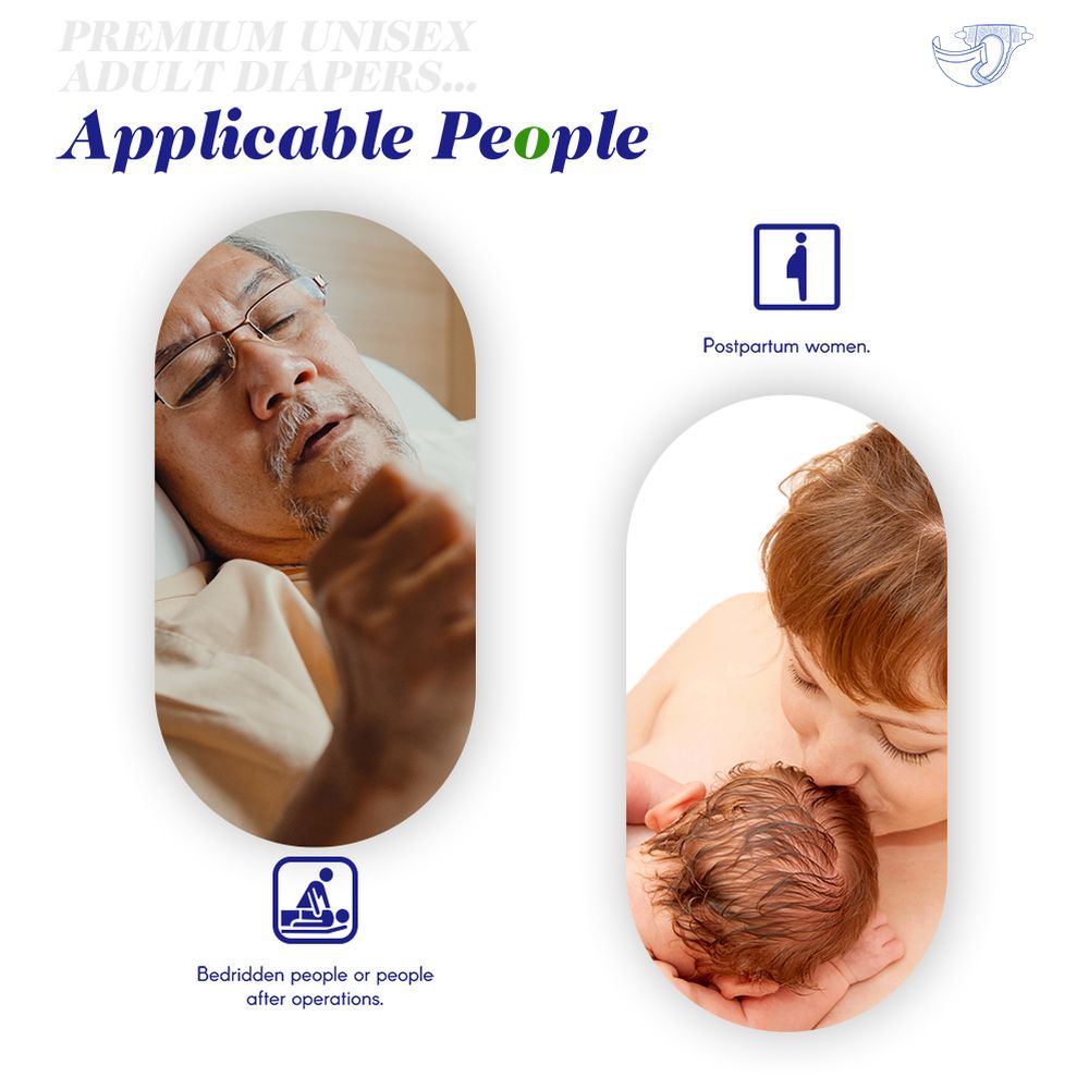 Aiwina - Premium Adult Pants - 10pcs - Medium