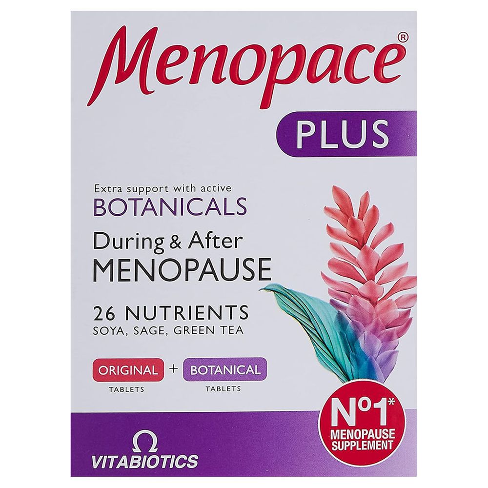 Vitabiotics - Menopace Plus Tablets - 56 Pcs
