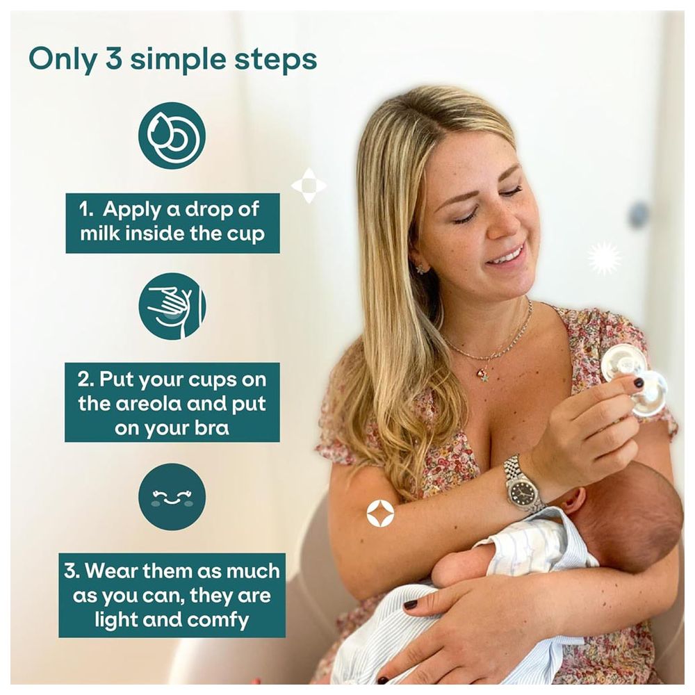 Koala Babycare - Silver Cups Nipple Shields - Regular