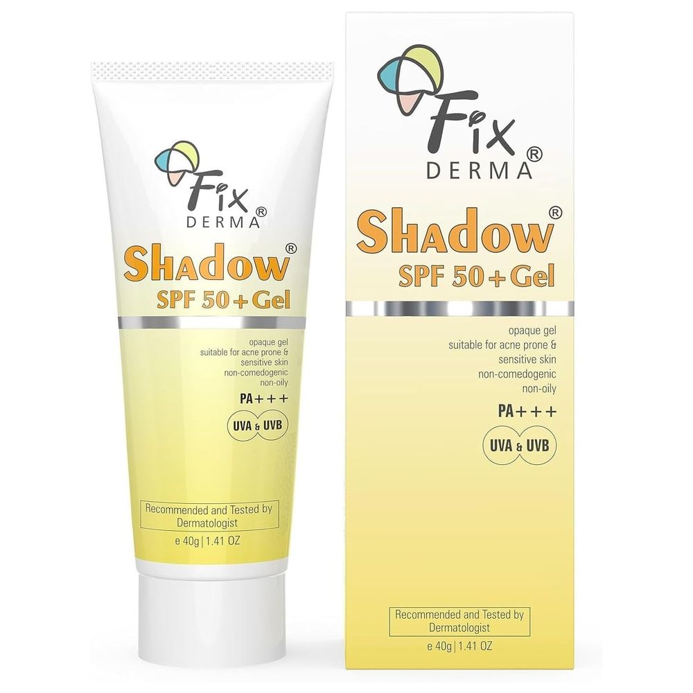 Fixderma - SPF 50 Plus Shadow Sunscreen Gel - 40 gm