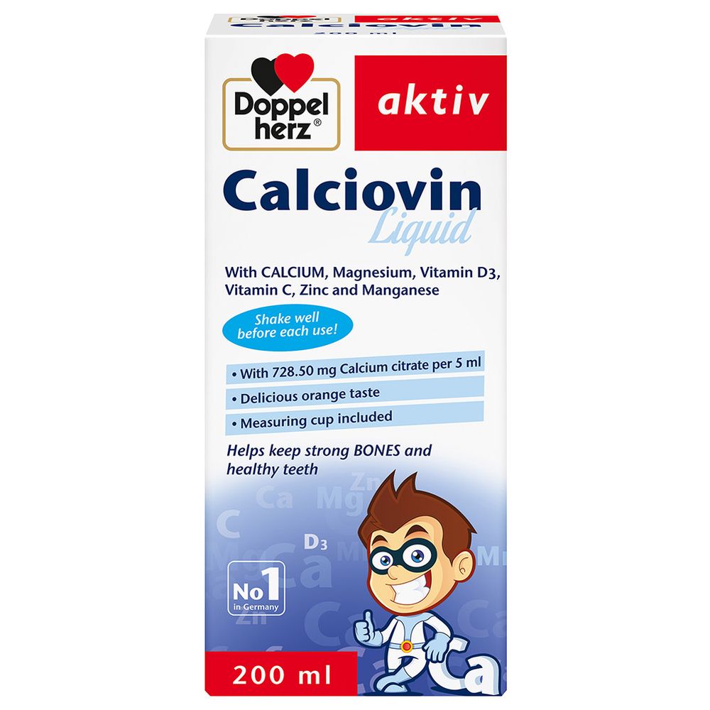 Doppelherz - Aktiv Calciovin Liquid 200 ml