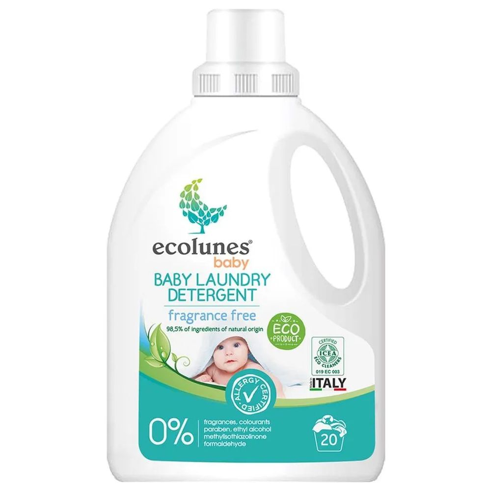 Ecolunes Hypoallergenic Baby Laundry Detergent - 1L