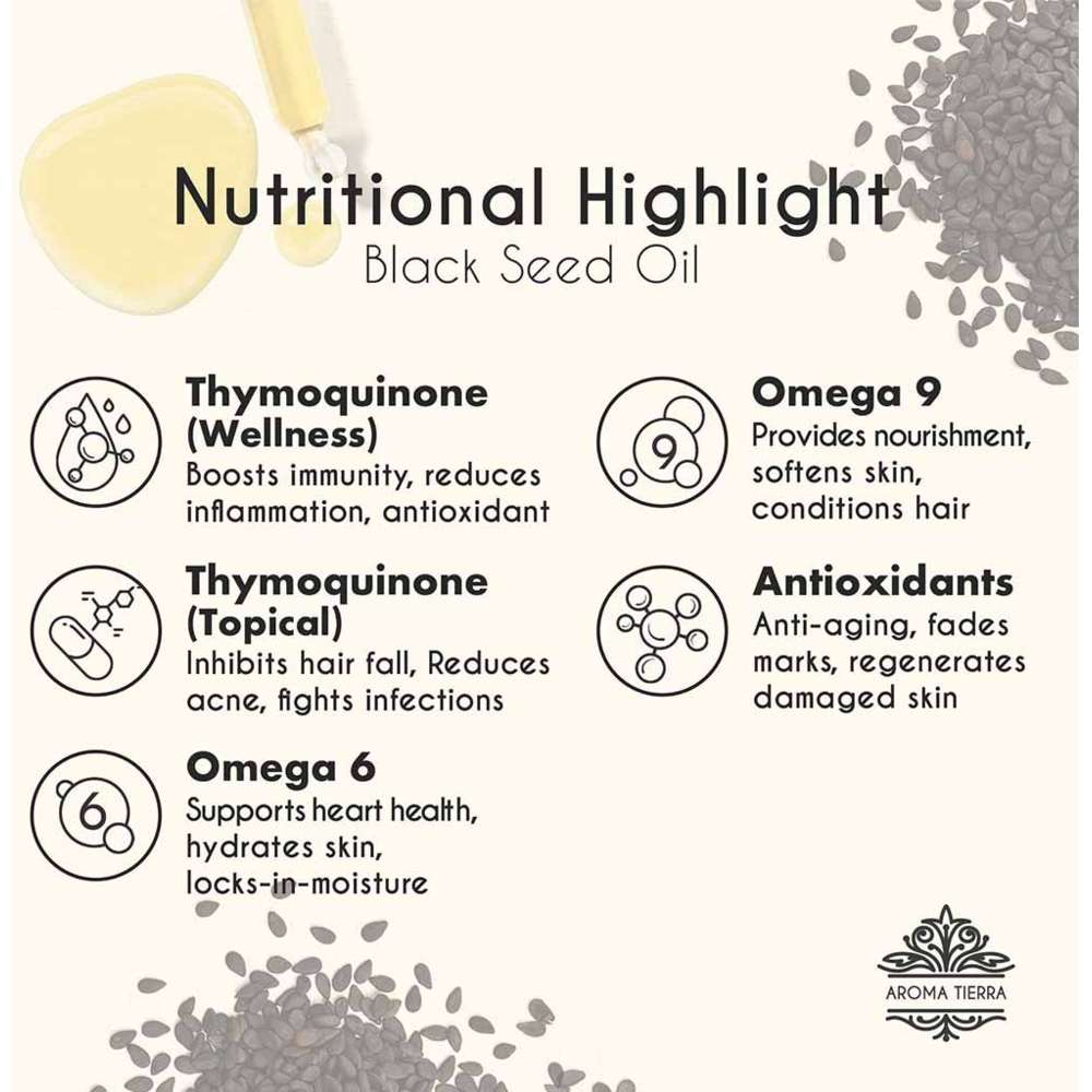 Aroma Tierra - Organic Black Seed Oil - 30ml