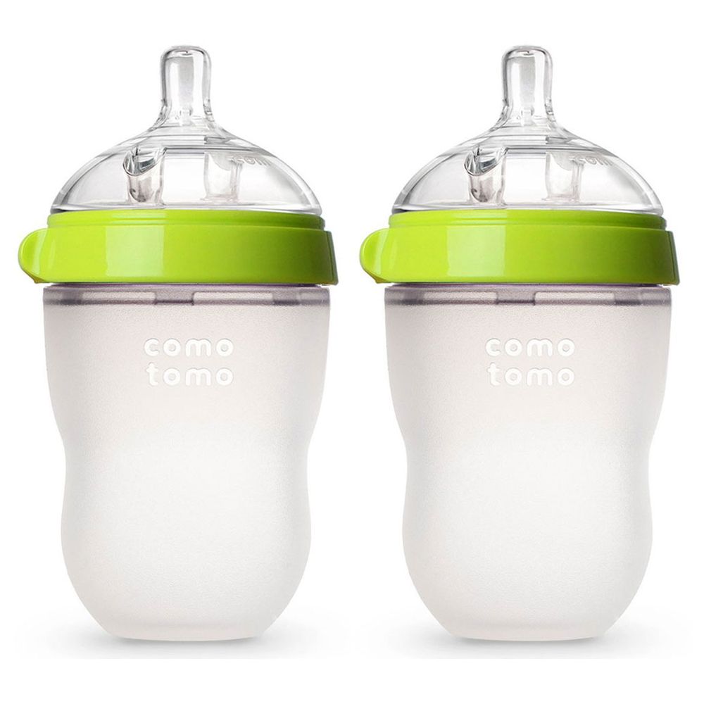 كوموتومو - رضاعة أطفال بإحساس طبيعي - أخضر - عدد 2