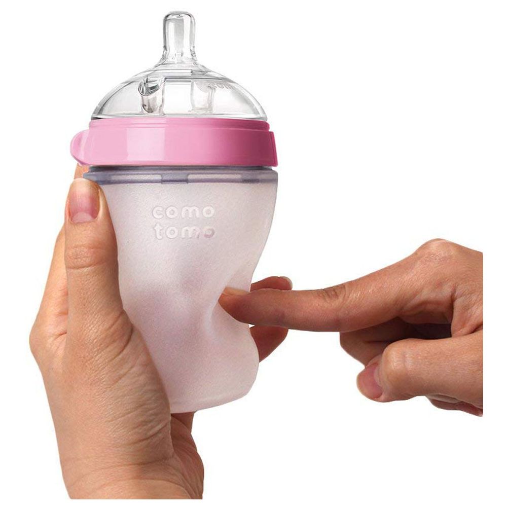 Comotomo - Natural Feel Baby Bottle - Pack of 2 - 250ml - Pink