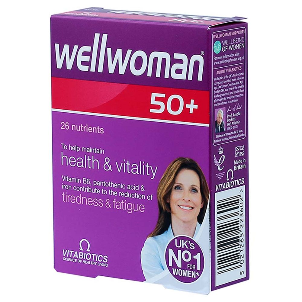 Vitabiotics - Wellwoman 50+ 30 Tablets