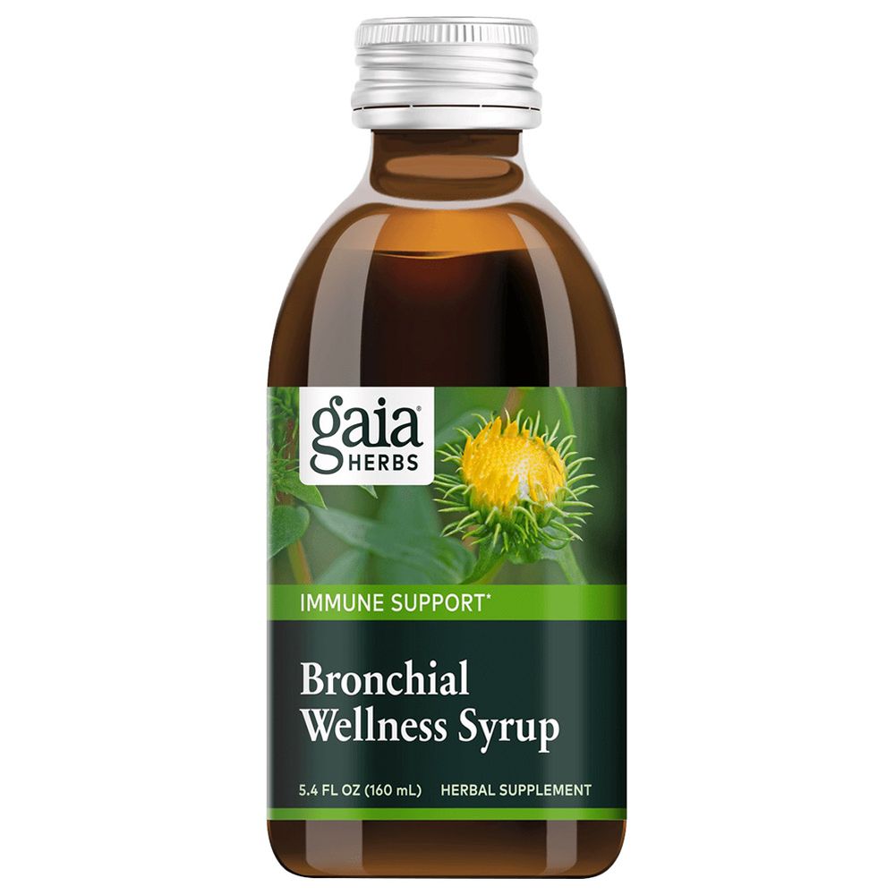 Gaia Herbs - Bronchial Wellness Syrup 5.4 fl. Ounce