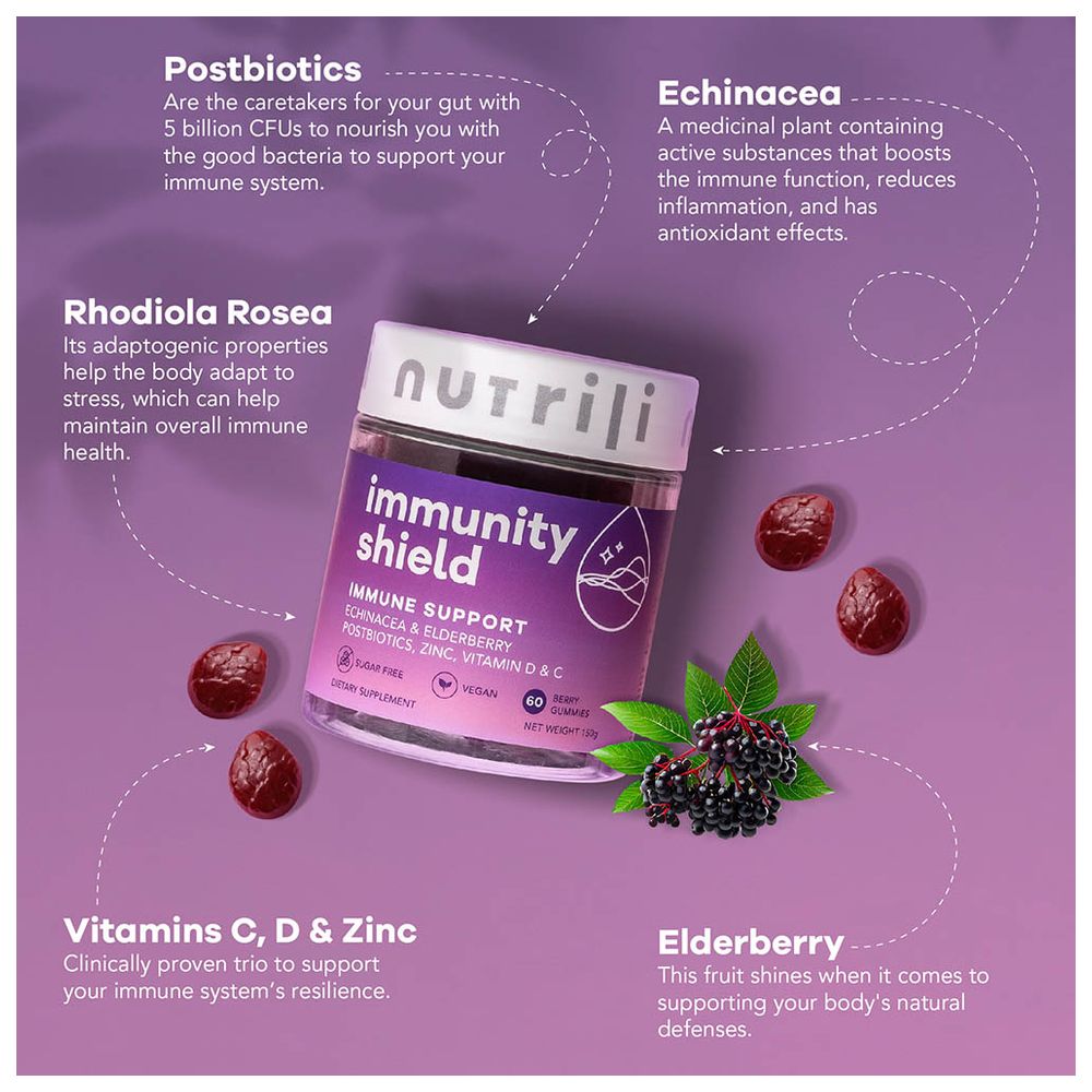 نوتريلي - علكات خالية من السكر لتقوية المناعة