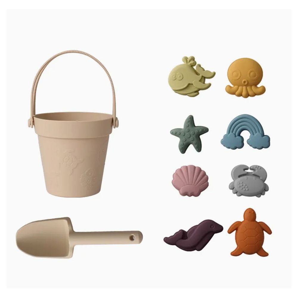 Buddiez - Silicone Beach Toys - 10 Pcs