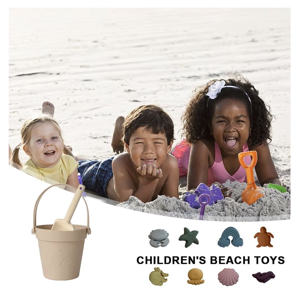 Buddiez - Silicone Beach Toys - 10 Pcs
