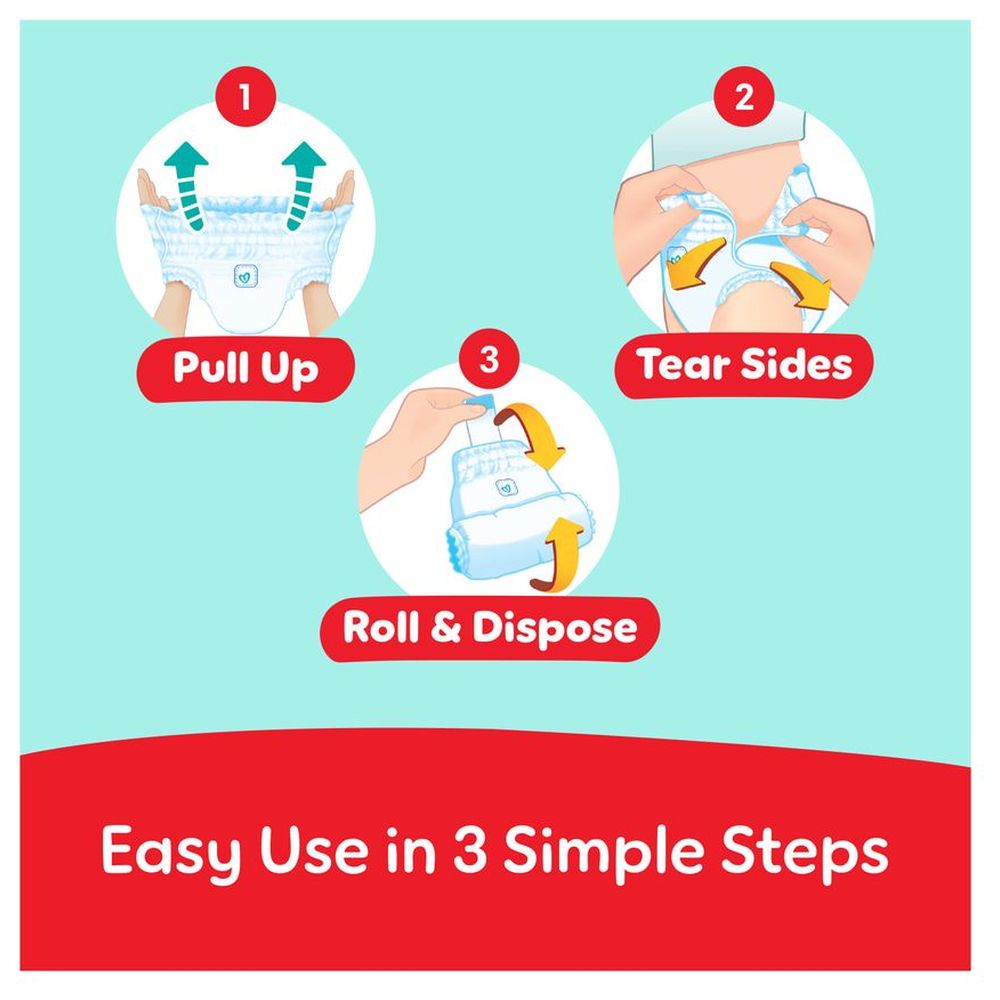 Pampers - Ultimate Comfort Diapers Pants With Aloe Vera And Vitamin E - Size 7 - 20+kg - 32 Pcs