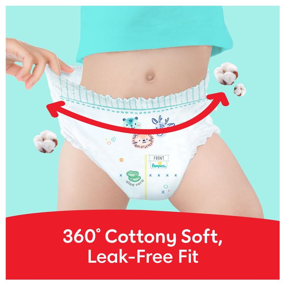 Pampers - Ultimate Comfort Diapers Pants With Aloe Vera And Vitamin E - Size 7 - 20+kg - 32 Pcs