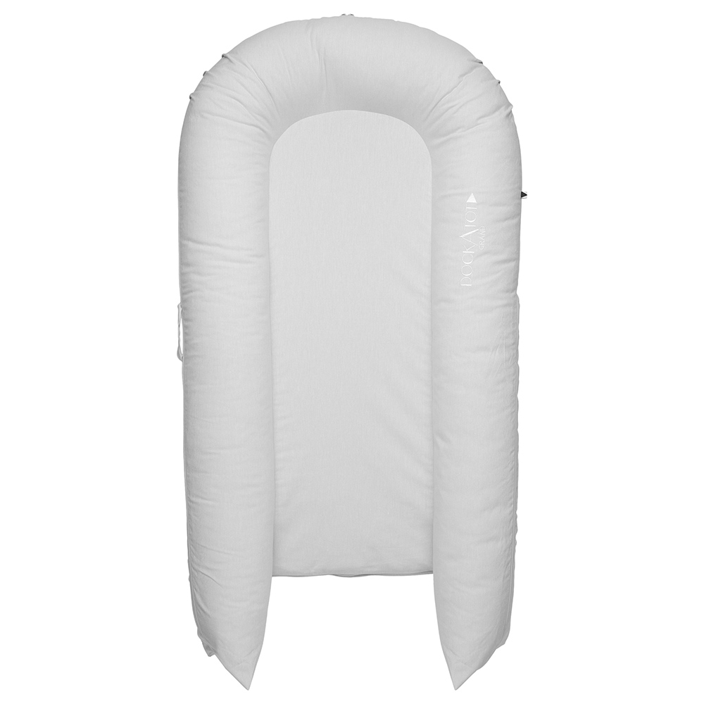 Dockatot Grand Pod Cover Only - Fog Grey Chambray