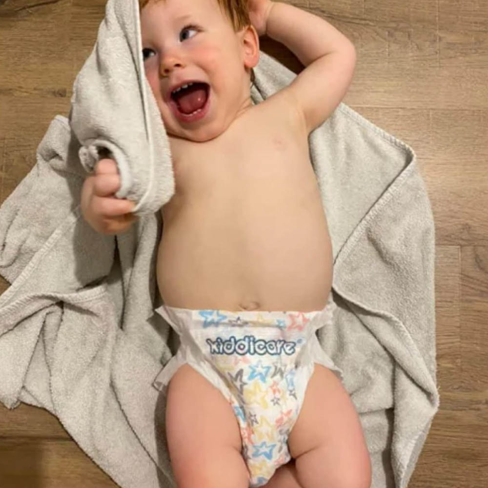 Kiddicare - New Born Nappies - Size 1 - 0-5kg - Pack of 22