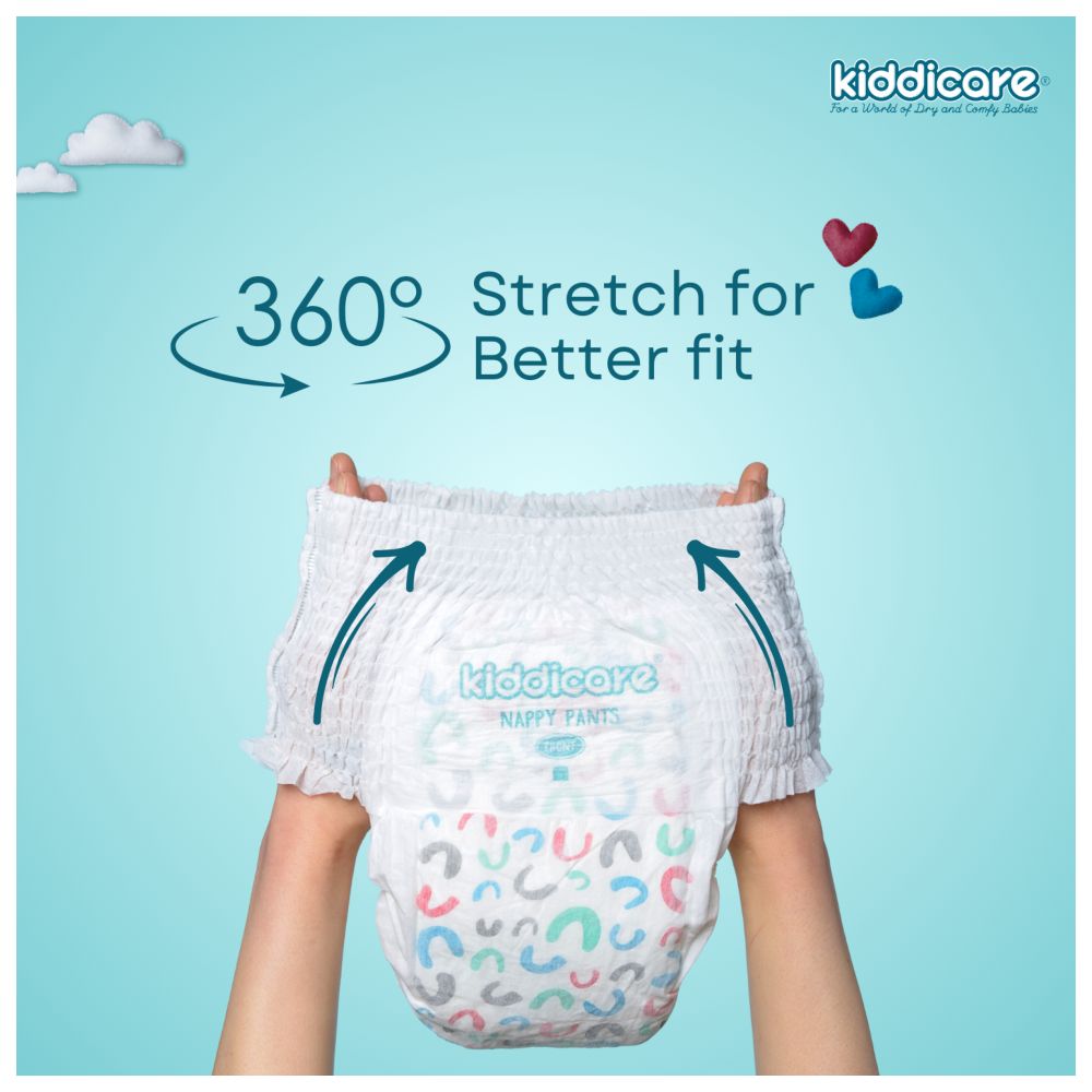 Kiddicare - Toddler Nappy Pants - Size 4 - 10-14kg - Pack of 13