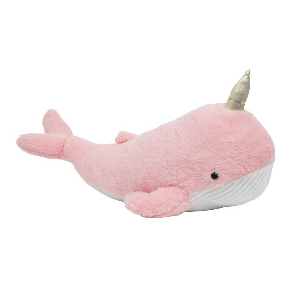 Toto Toys - Plush Soft Toy - Whale - Pink - 55 cm