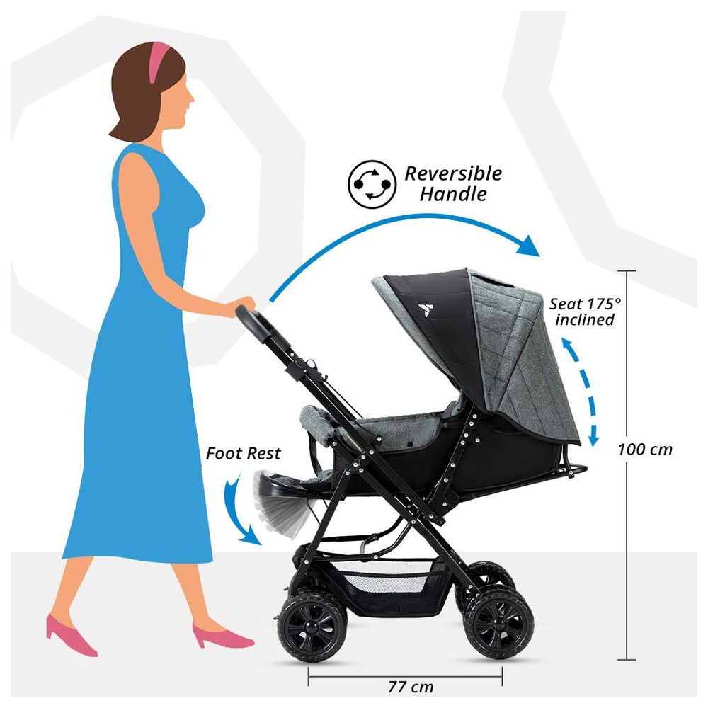 Teknum - Reversible Travel System - Grey