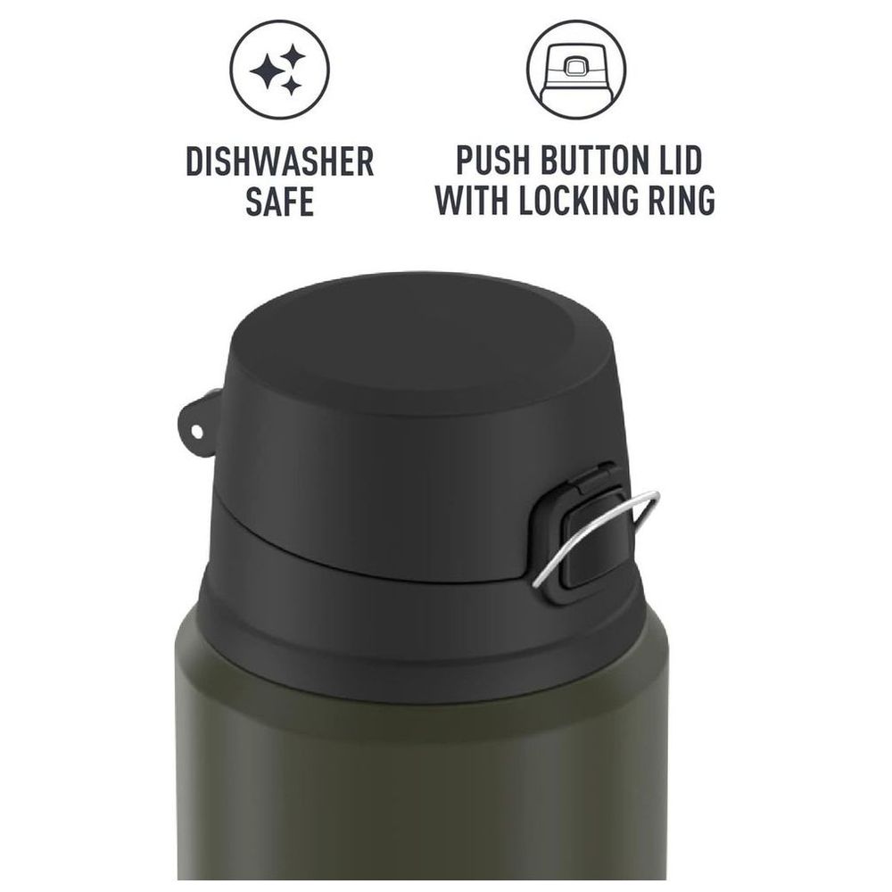 Thermos - Vacuum Insulated Thermal Bottle - Army Green - 710ml