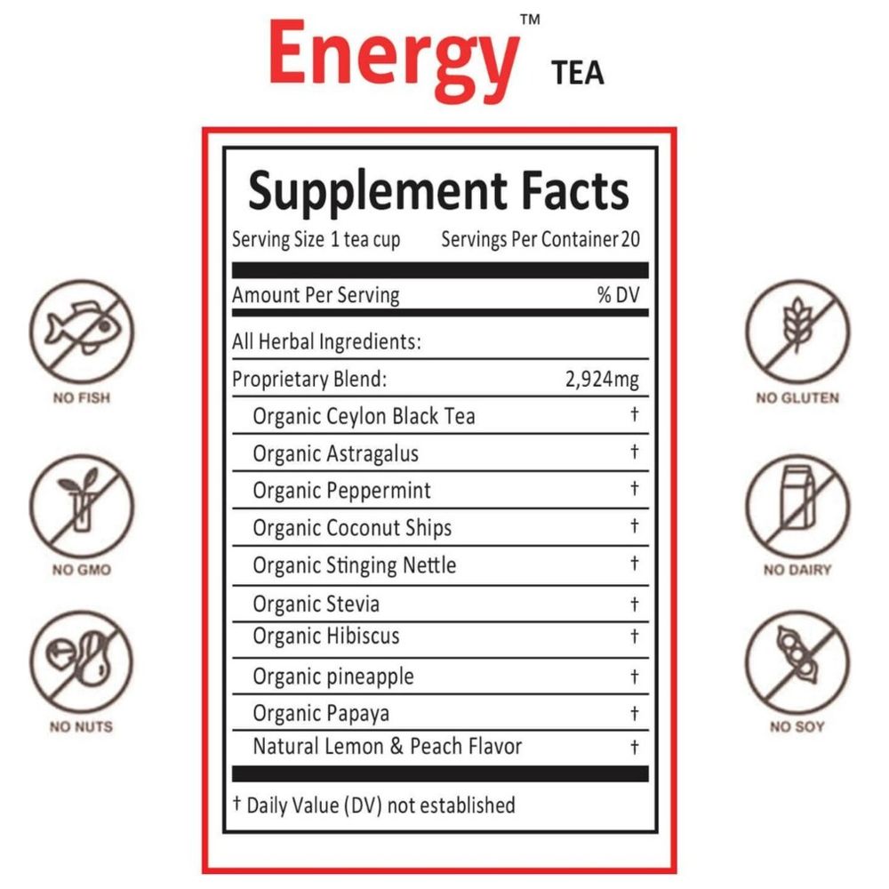 Secrets Of Tea - Energy Tea - 40G