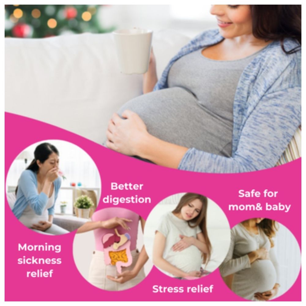 سيكرتس أوف تي - شاي لغثيان الصباح - زنجبيل وليمون - 40غ