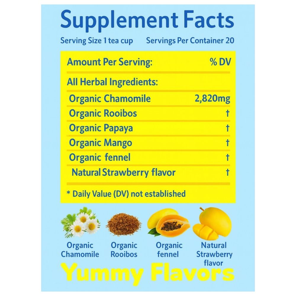 Secrets Of Tea - Tea For Kids - Fruits - 40G