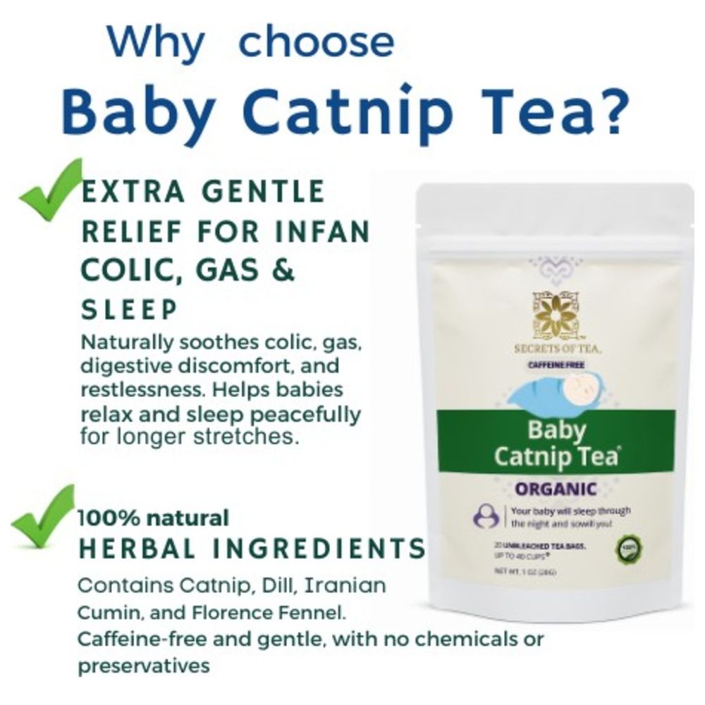 Secrets Of Tea - Catnip Tea For Babies - 28G