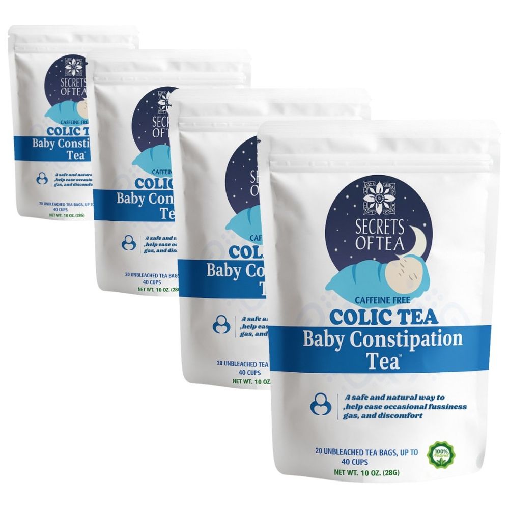 Secrets Of Tea - Baby Constipation Relief Tea - Pack Of 4 - 57G