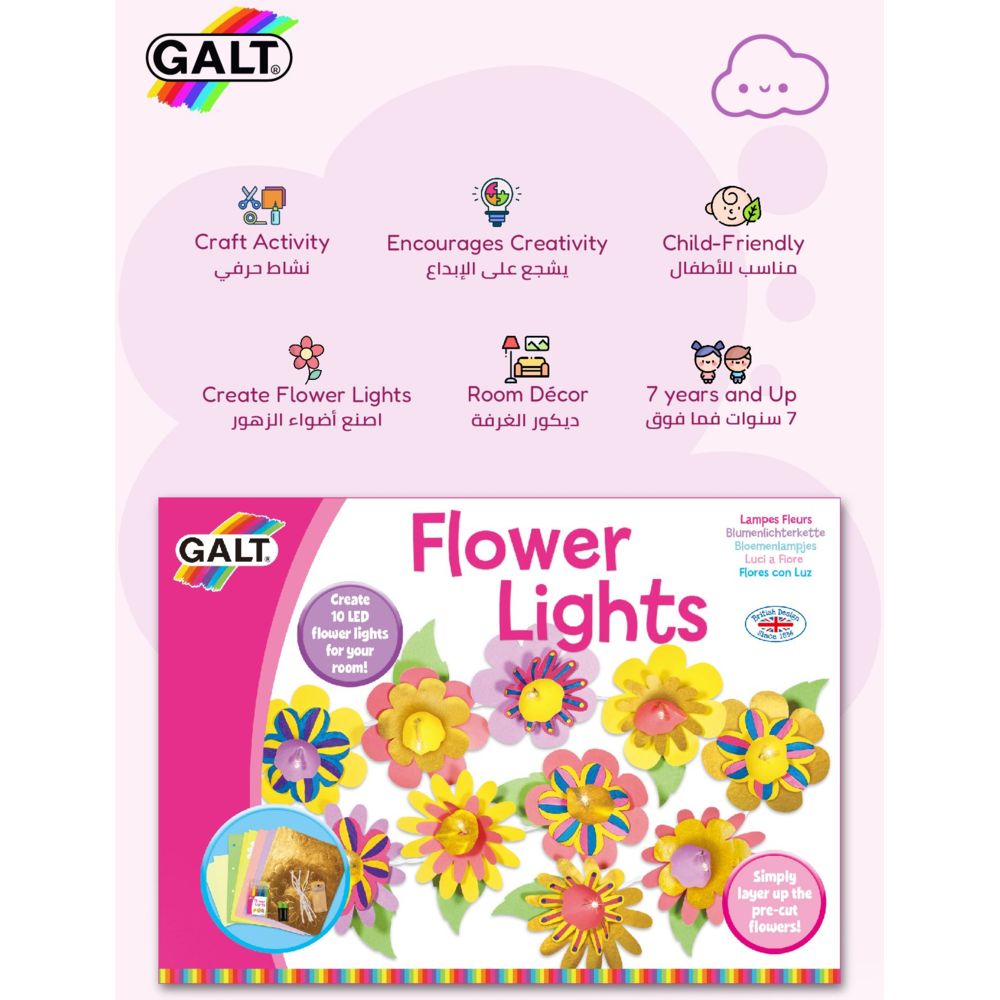 Galt Toys - DIY Flower Lights Craft Set