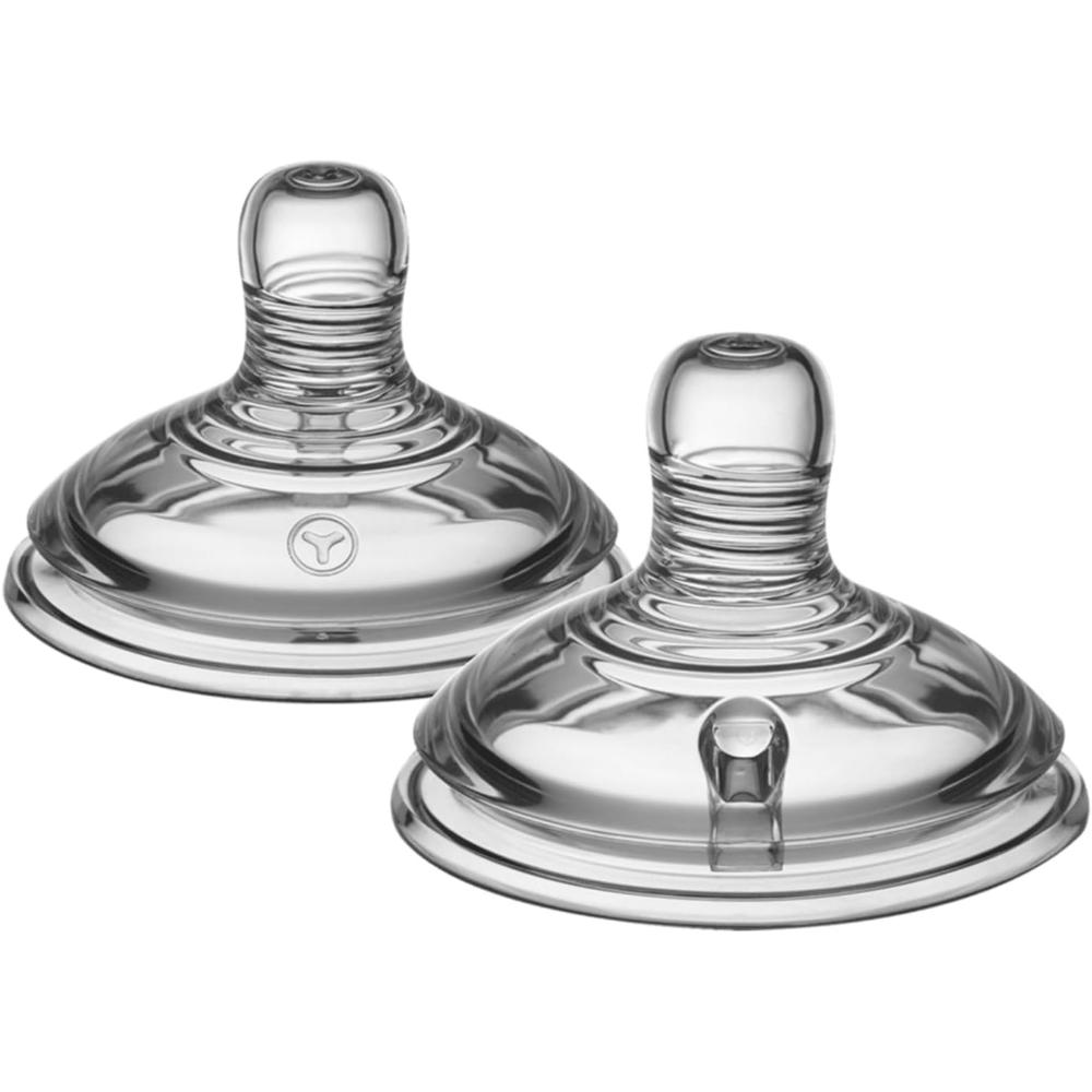 Tommee Tippee - Teats Thick Feed Silicone 6m+ - Pack of 2