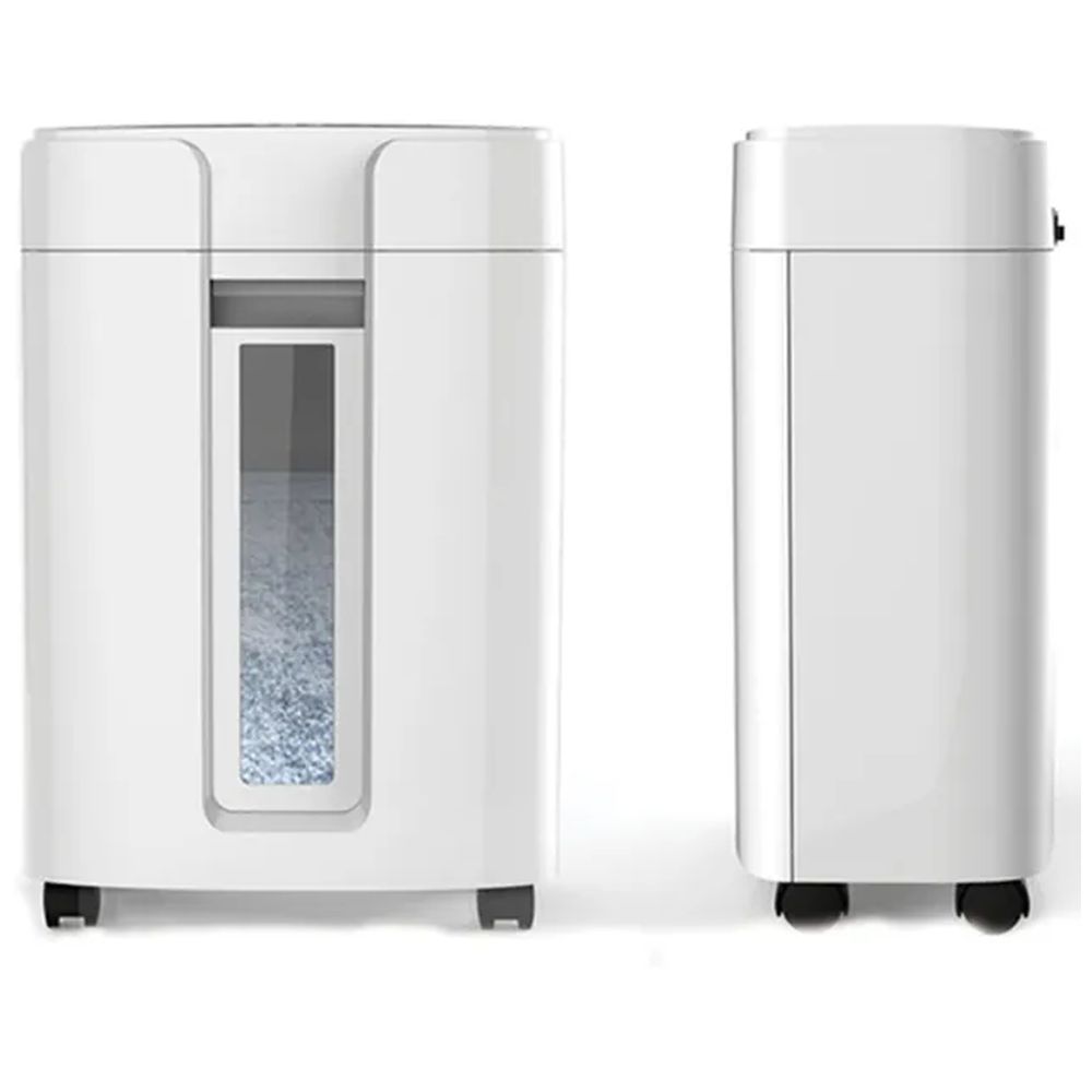 New United ST-12CD Cross Cut Shredder Machine - White