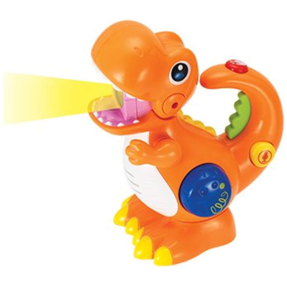 Winfun - Voice Changing Dino With Flash - Orange