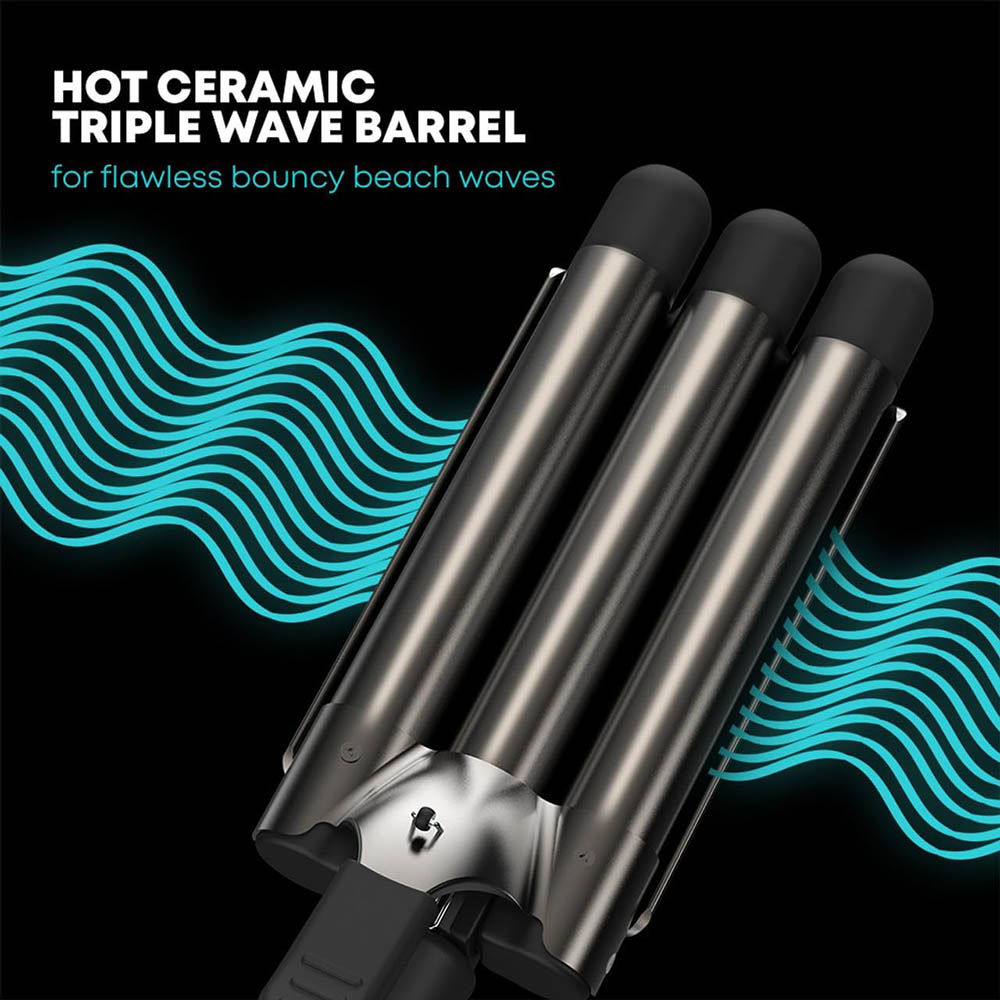 Revamp - Progloss Deep Beach Waver - Black