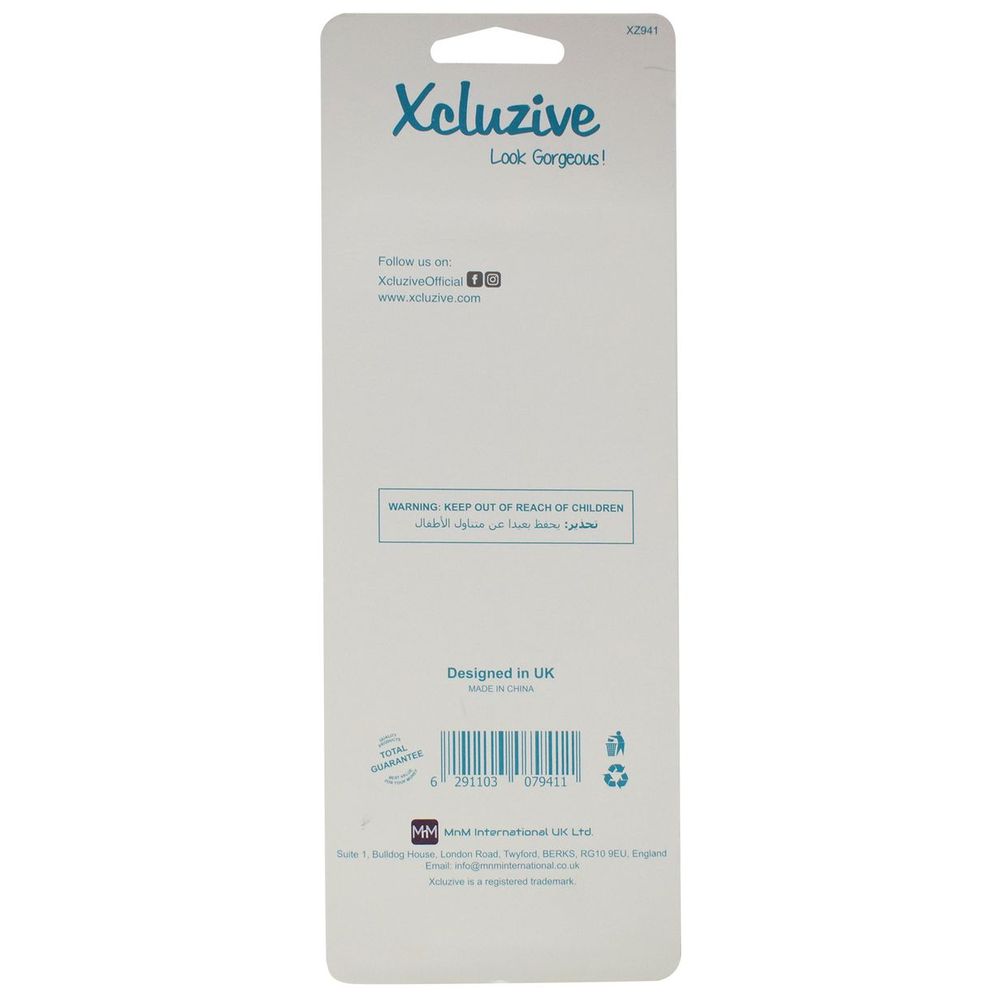 Xcluzive - Plain Fashion Hair Clips - 12pcs