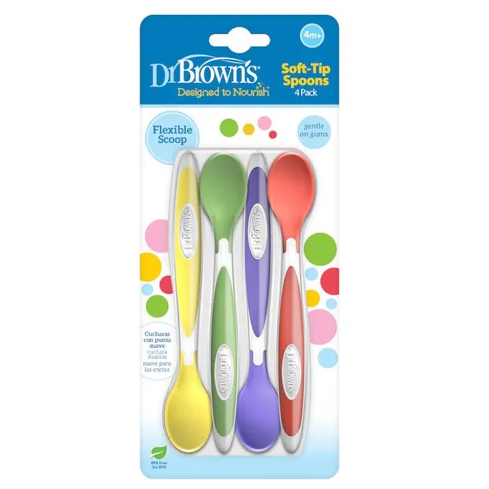 Dr. Brown's Soft-Tip Spoon, Pack of 4
