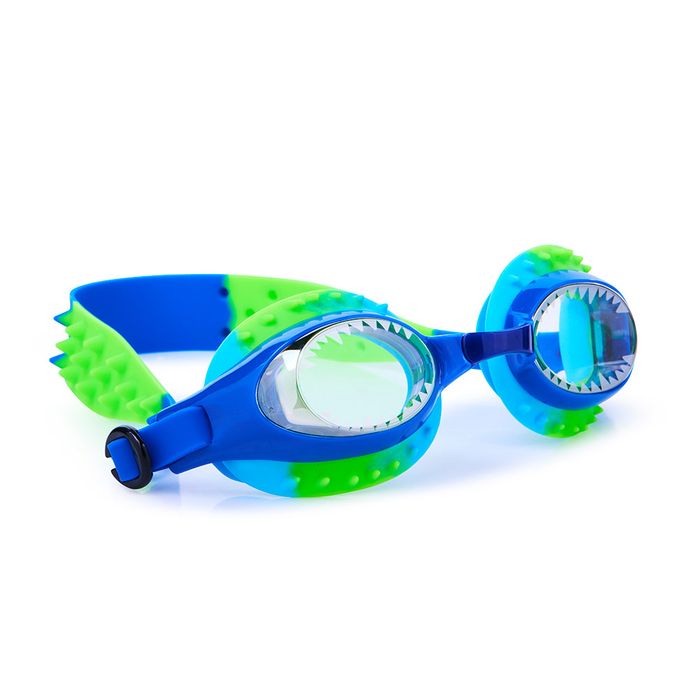 Bling2o - Aqua2ude Classic Kids Swim Goggles - Dino Blue
