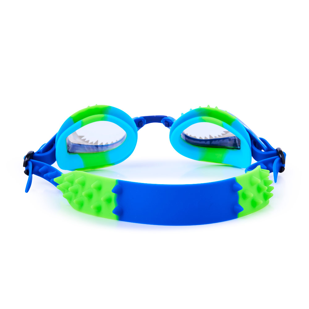 Bling2o - Aqua2ude Classic Kids Swim Goggles - Dino Blue