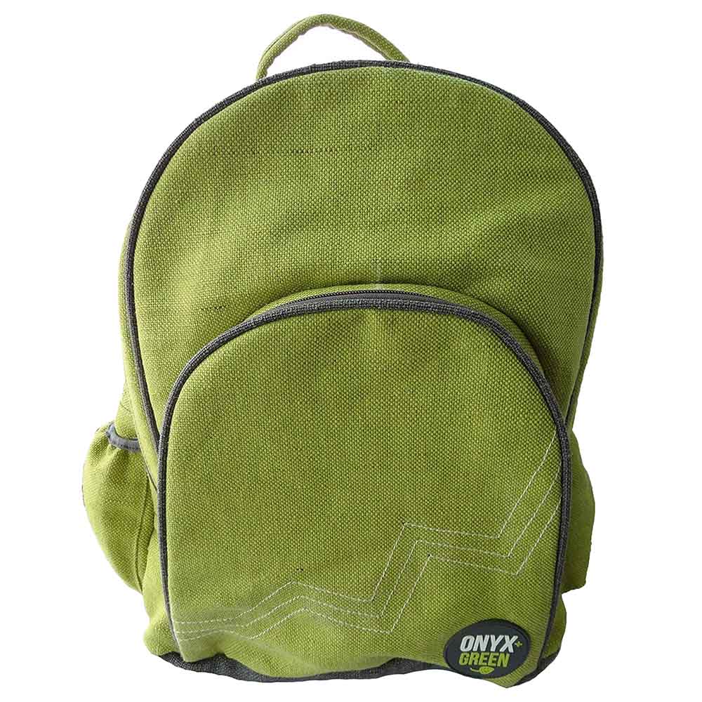 Onyx & Green - Eco Friendly School Bag - Green - 17-Inch/43.5cm