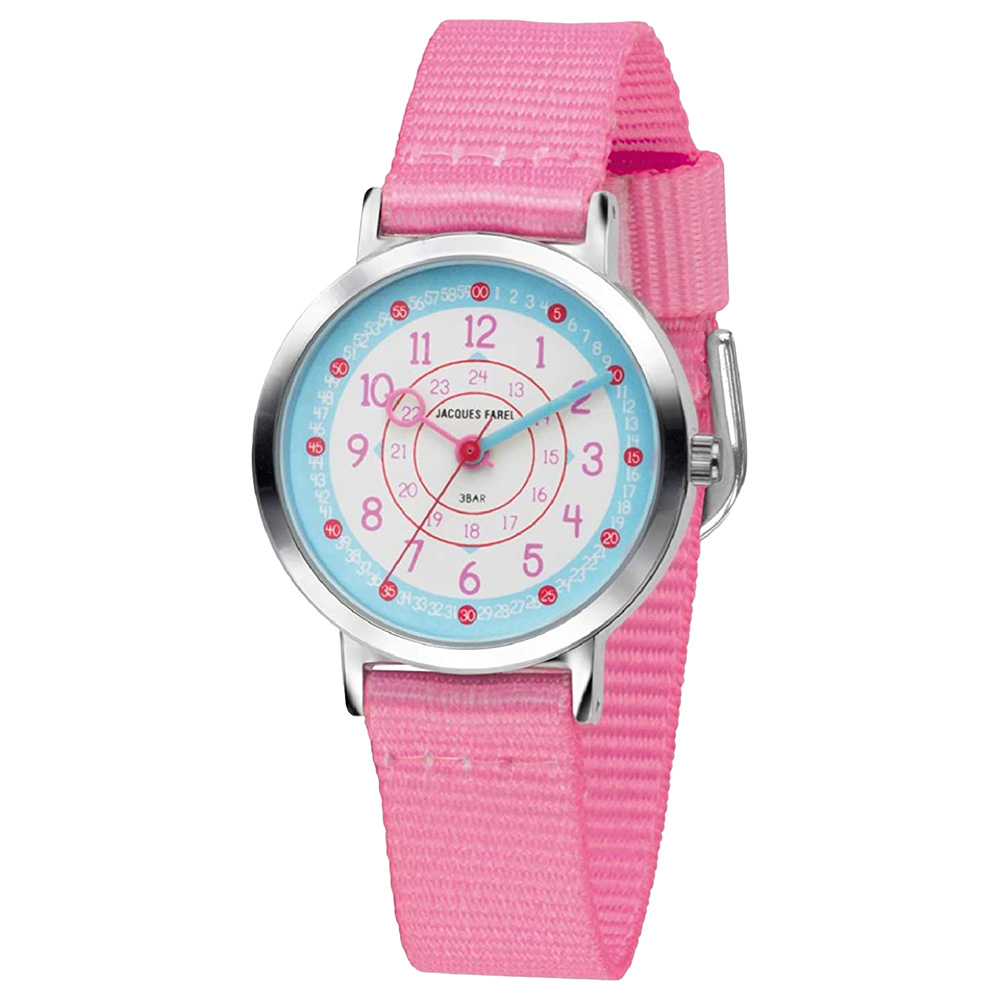 Jacques Farel - Happy Learning Children's Watch - Pink