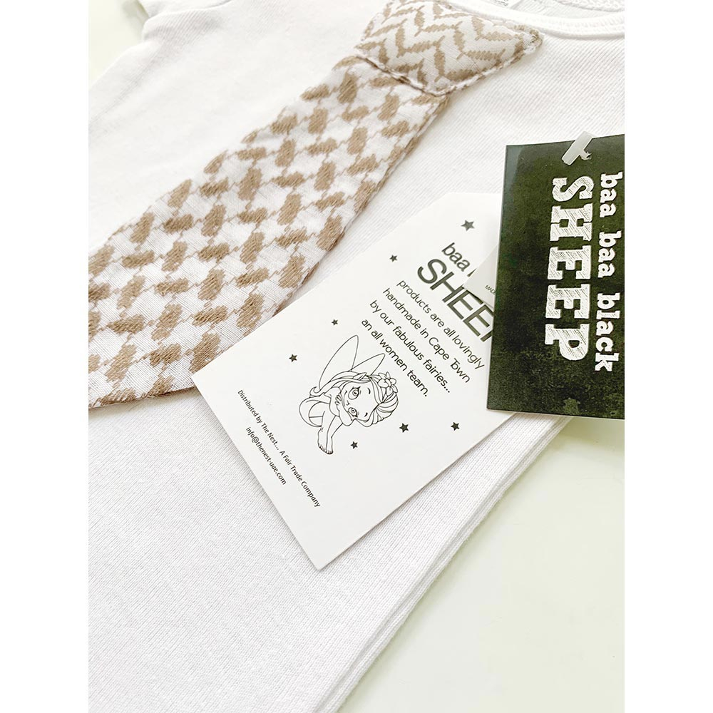 baa baa black SHEEP - Mr. Executive Onesie - Brown