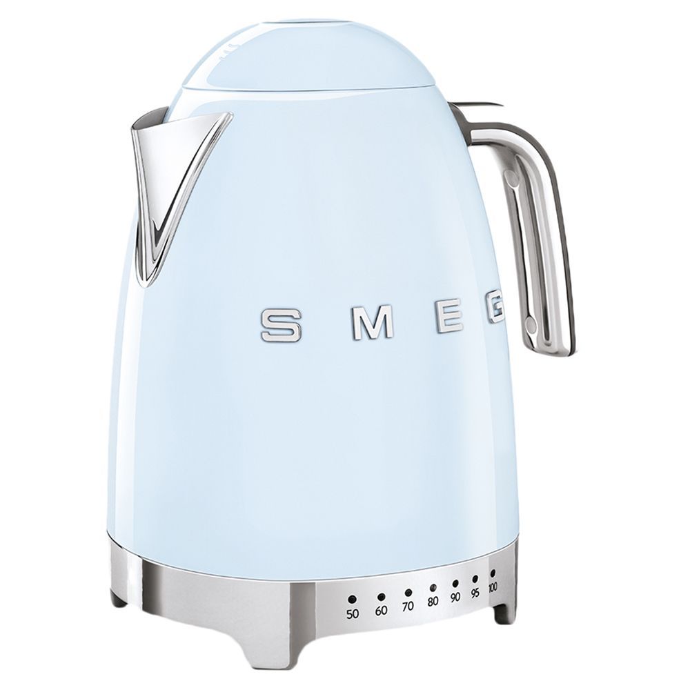 Smeg Variable Temp Kettle 1.7L - Pastel Blue