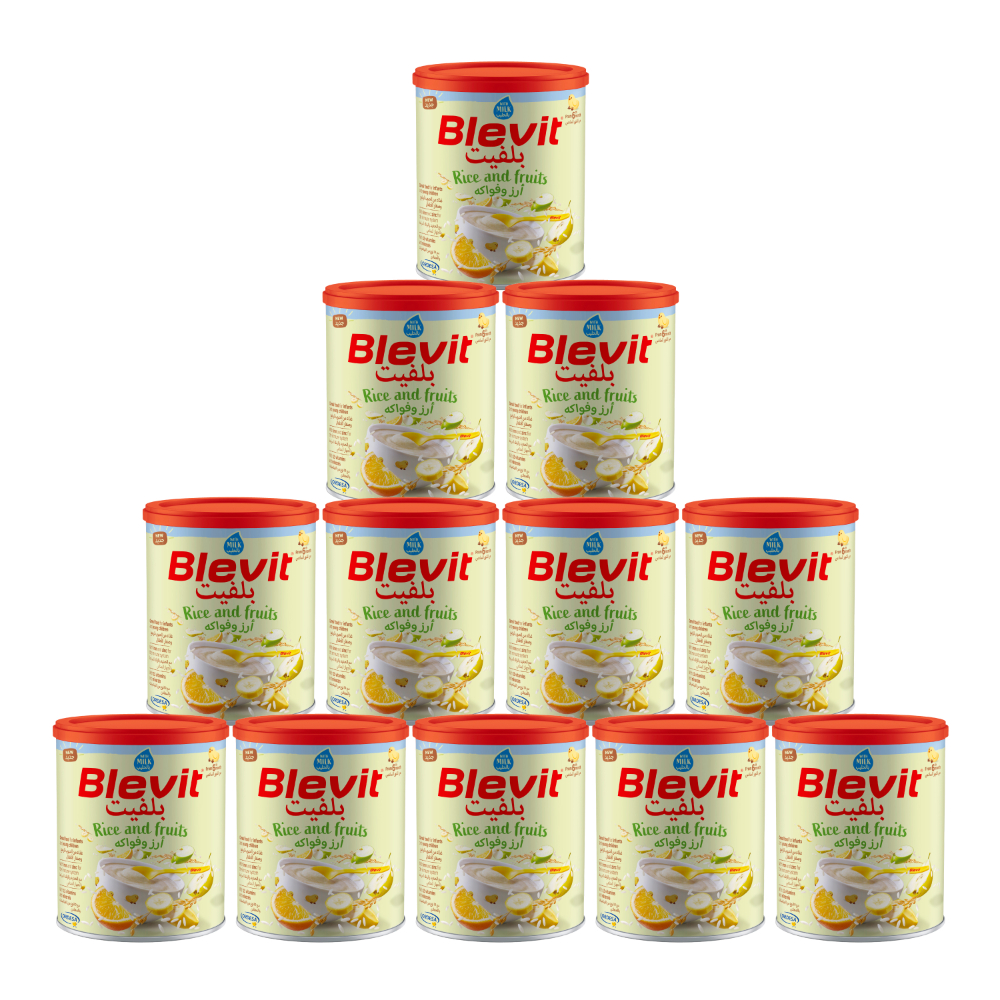 أورديسا - حبوب بليفيت بالأرز والفواكه 350 جرام - عبوة من 12 قطعة