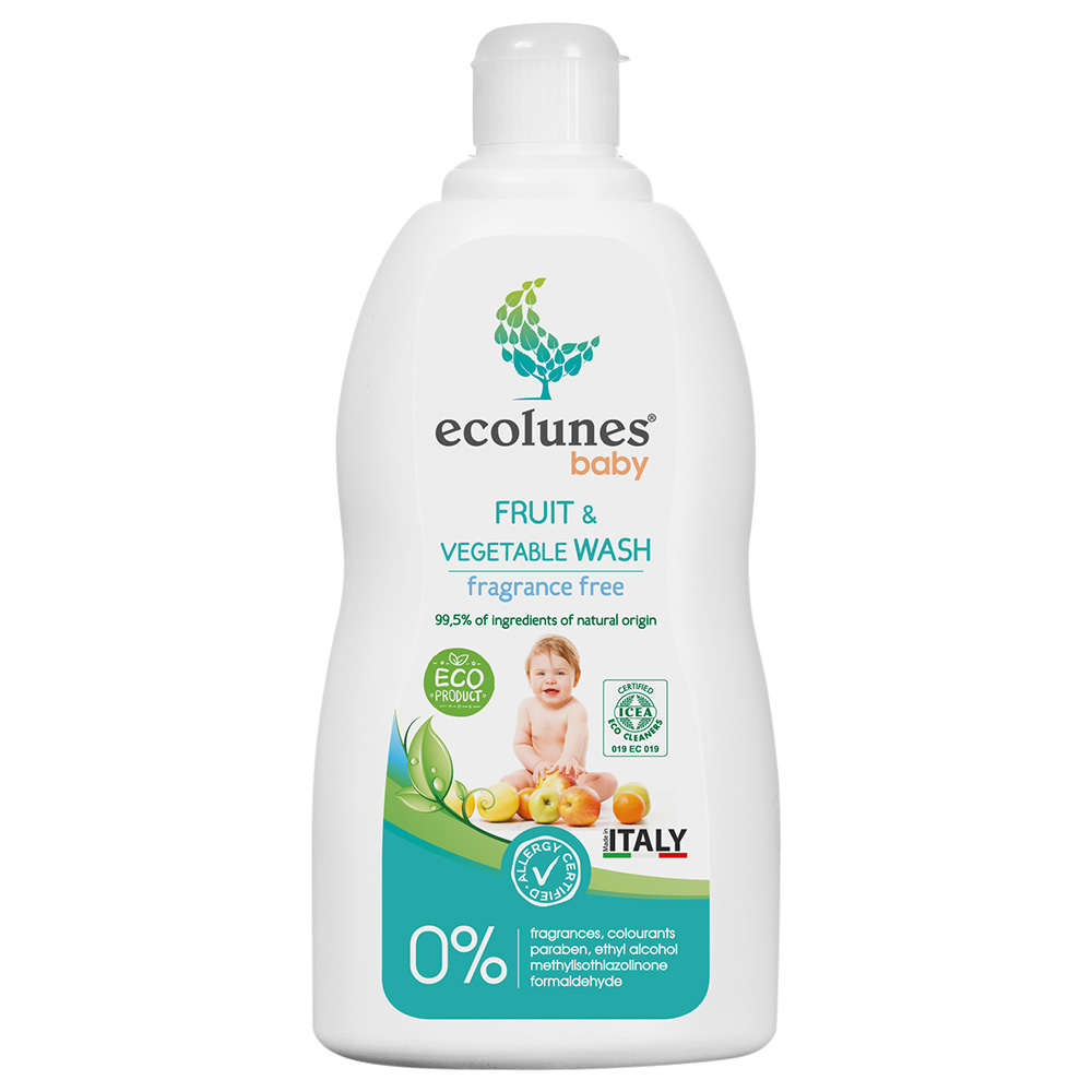 Ecolunes - Baby Toy & Surface Cleaner + Baby Fruit & Vegetable Wash - Fragrance Free