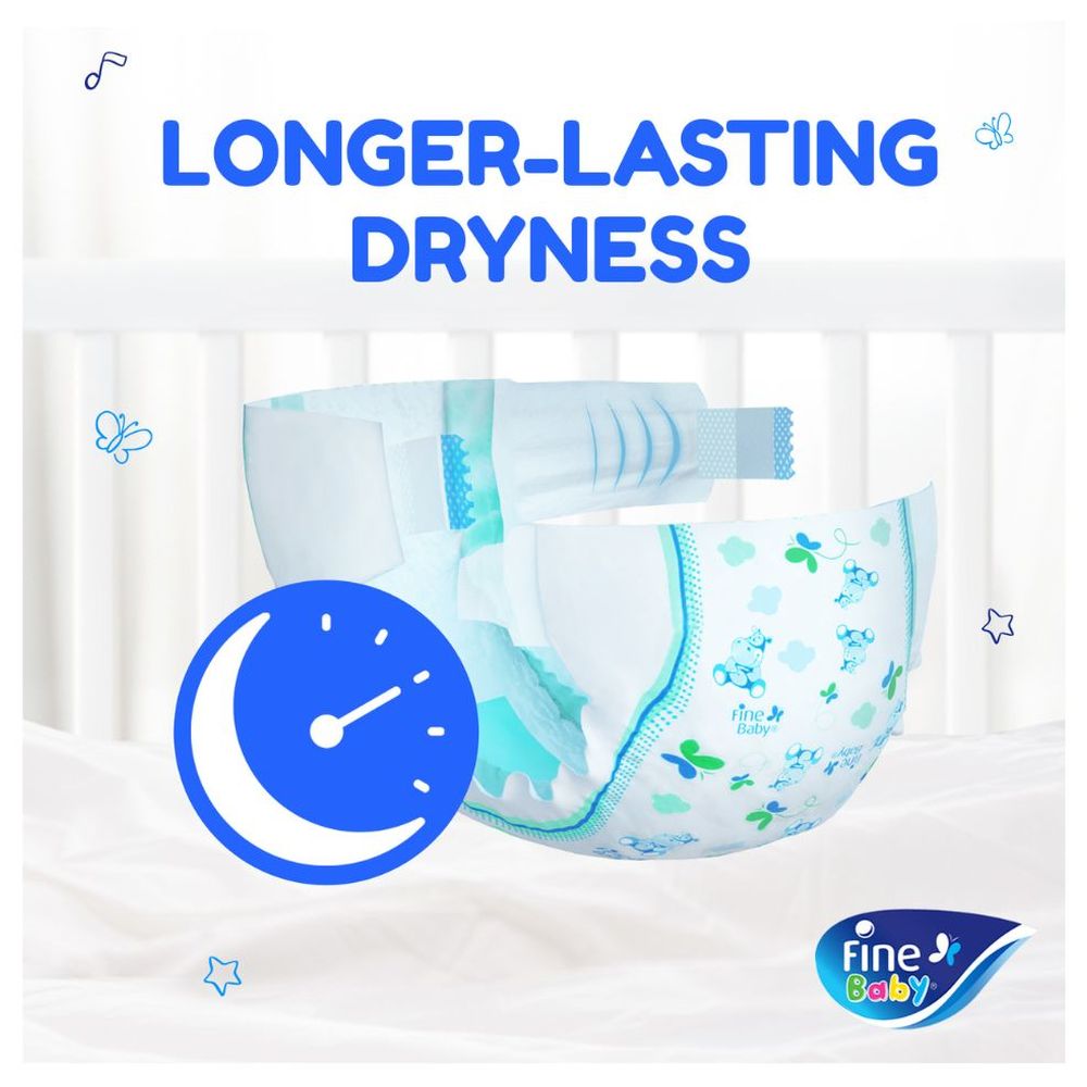 Fine Baby - DoubleLock Technology Diapers - Size 5 - Maxi - 11-18kg - Pack of 3 - 210 Pcs