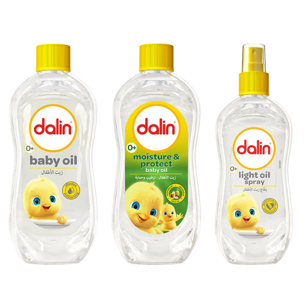 Dalin - Baby Oil Trio Pack - 3 Pc Set