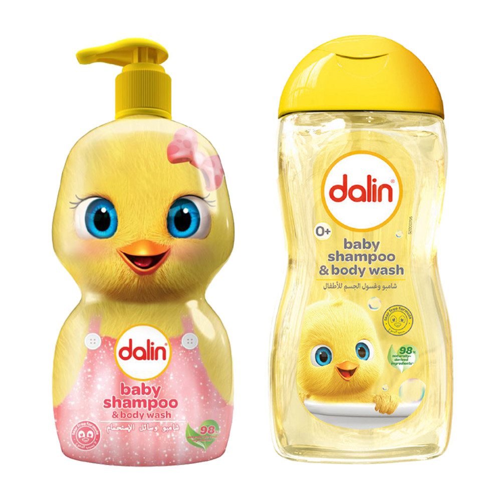 Dalin - Baby Shampoo & Body Wash Pack - 2 Pc Set