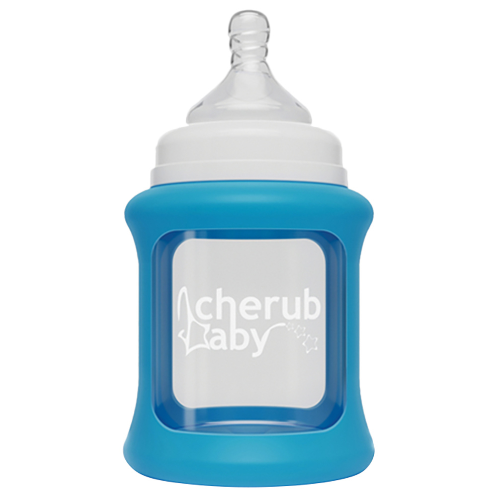 Cherub Baby - Standard Baby Bottle 150ml - Blue
