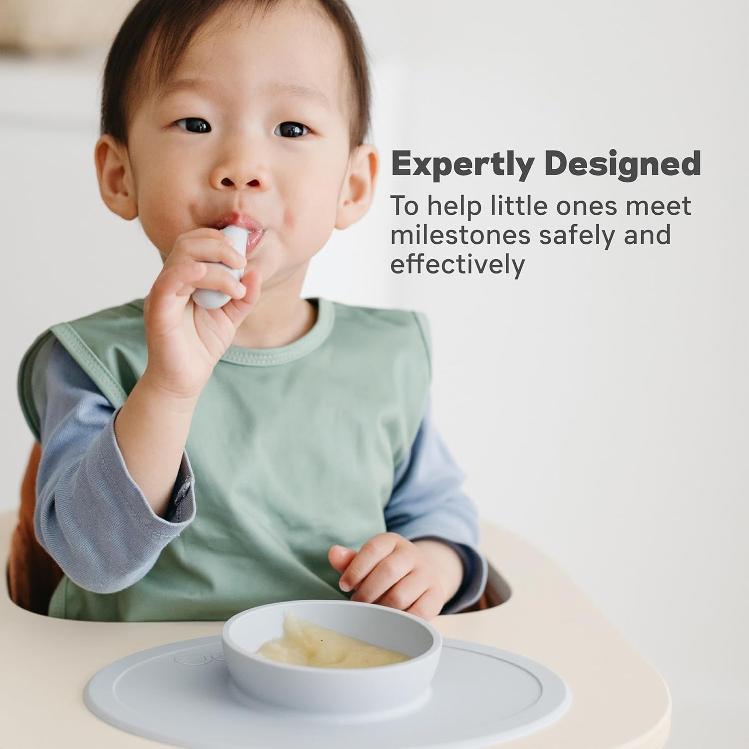 Ezpz Tiny Spoon Pack of 2 - Pewter