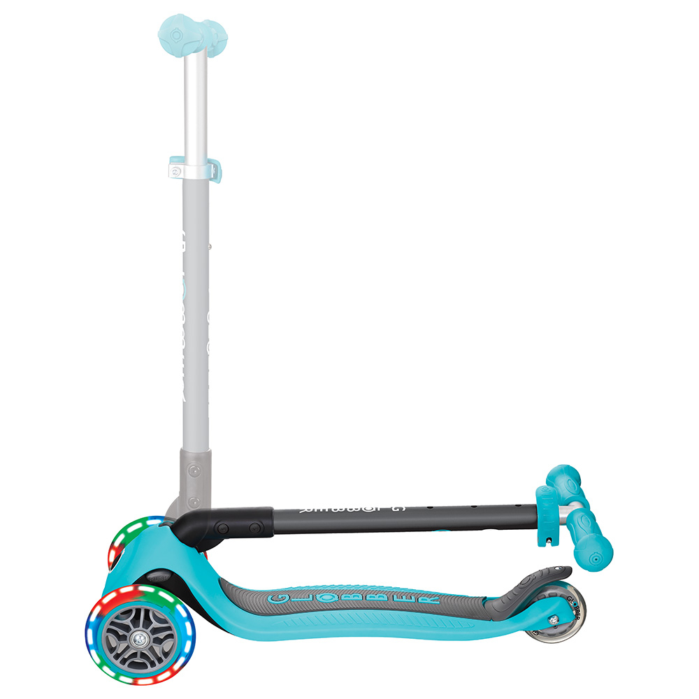 Globber - Primo Foldable Lights Scooter - Teal