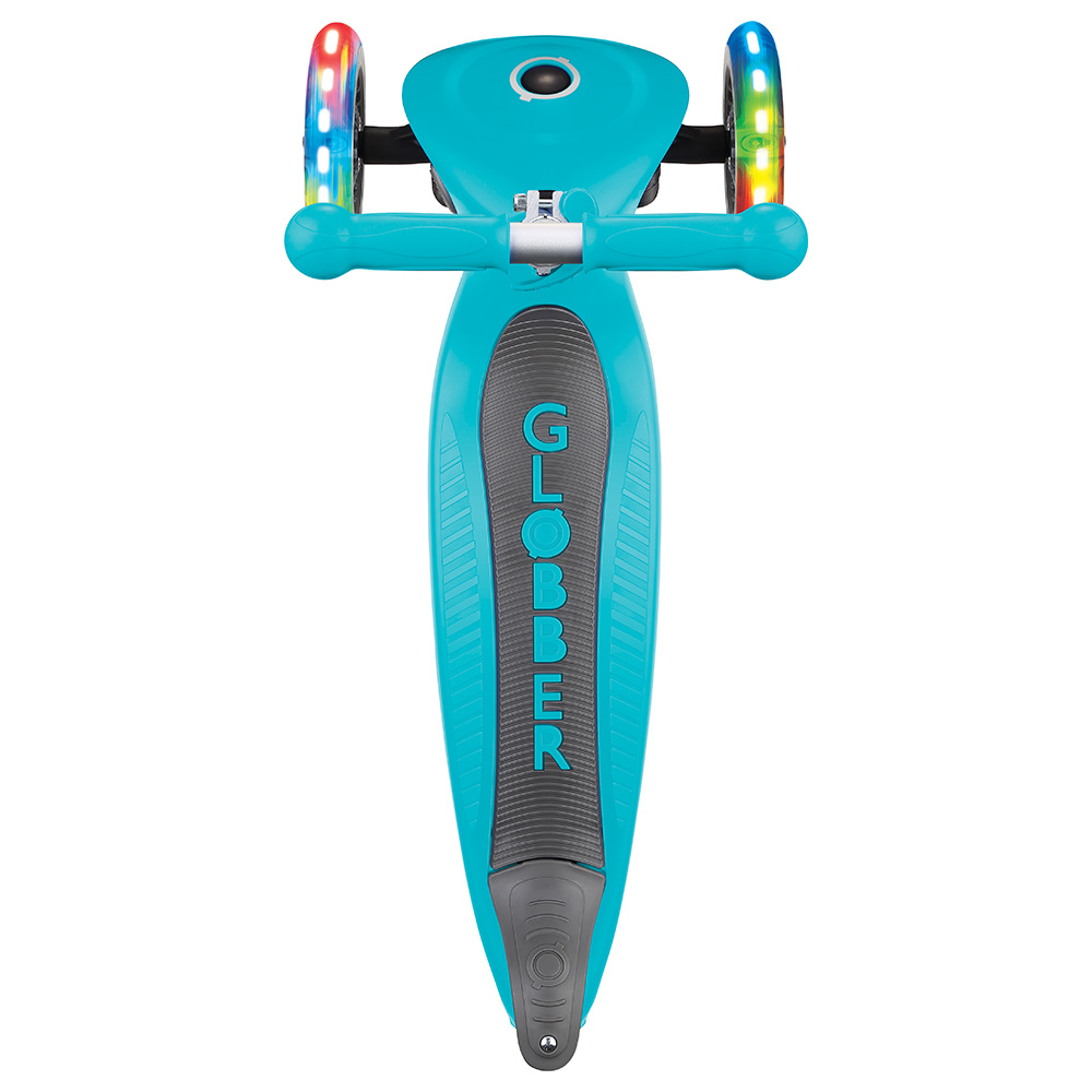 Globber - Primo Foldable Lights Scooter - Teal