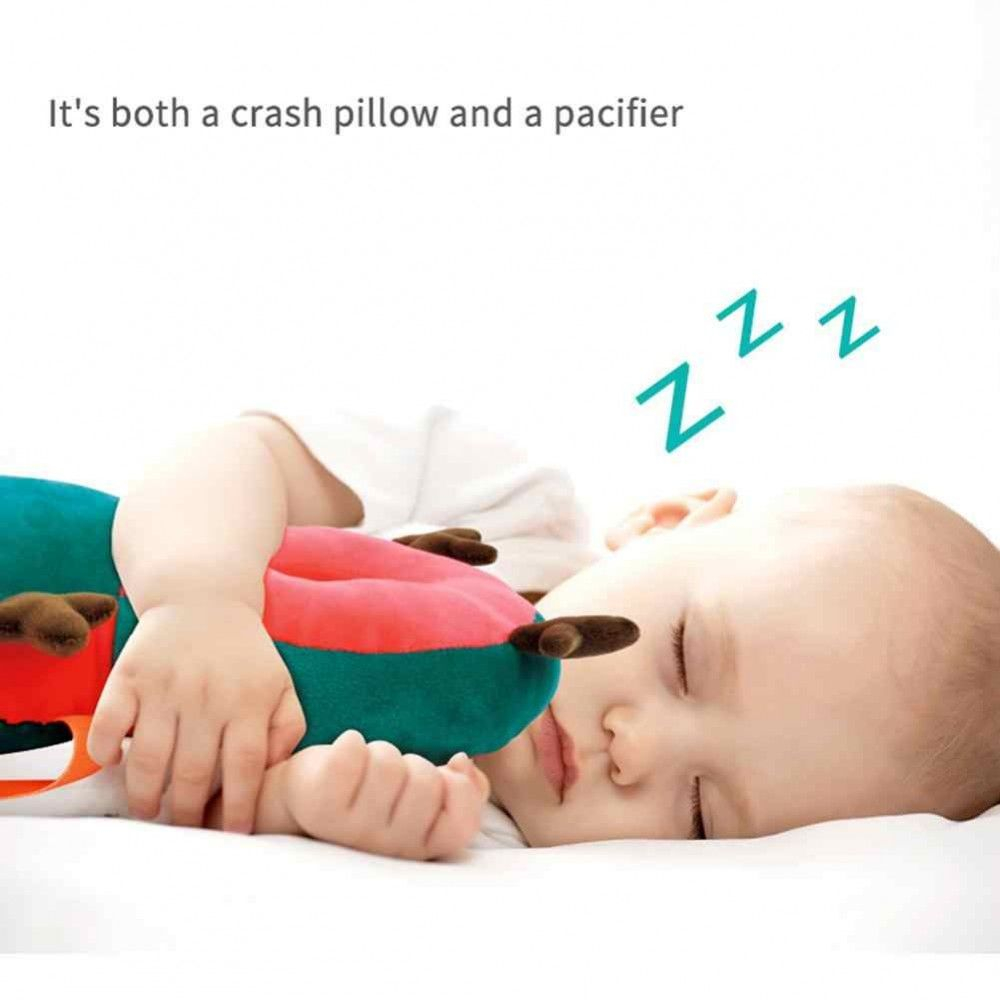 Little Angel Baby Head Support Pillow Cushion For Safety - Pink
